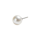 Single Round Pearl Stud Earring
