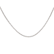Minimalist Sterling Silver Cable Chain Necklace